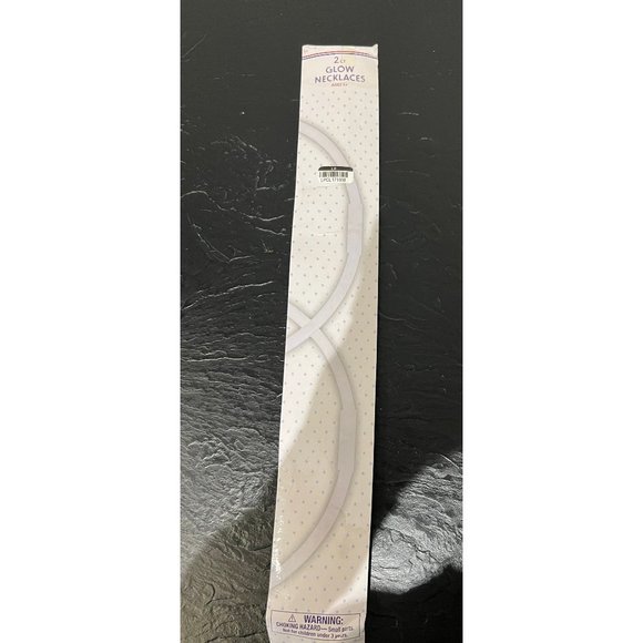 2 ct Glow Stick Necklaces - Clear - Picture 1 of 2